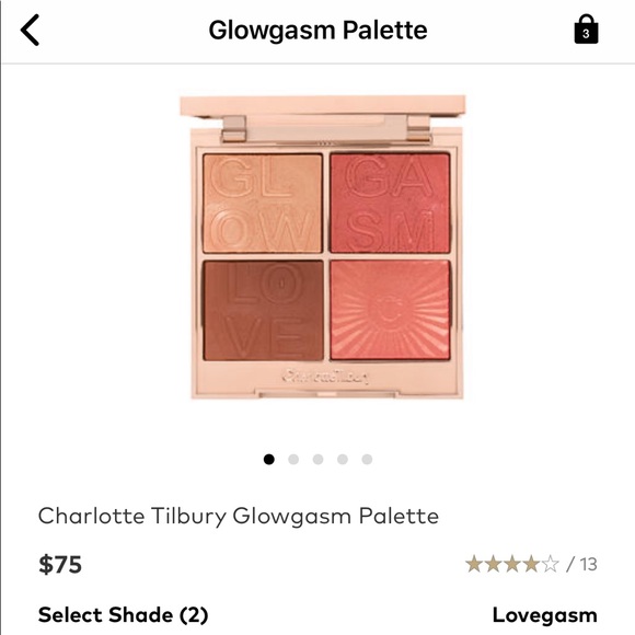 Charlotte Tilbury Other - Almost BN Charlotte tilbury glowgasm palette
